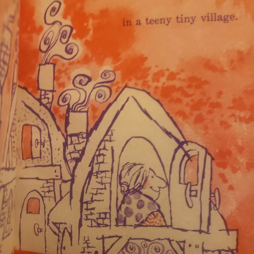 The‎ Teeny Tiny Woman Folktale By Margot Zemach  Tiny Children's Book 1965 - Picture 4 of 4